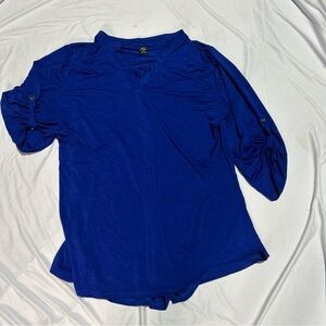 Blue Women's Tunic Top